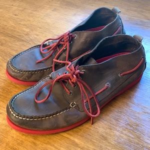 Sperry top sider leather 4 eye boat shoe